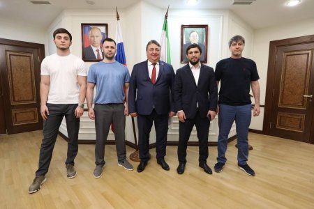 РУСЛАН БЕЛХОРОЕВ ПРИНЯЛ УЧАСТИЕ В ОБСУЖДЕНИИ РАЗВИТИЯ СПОРТИВНОЙ ИНФРАСТРУКТУРЫ ИНГУШЕТИИ С ПРЕДСТАВИТЕЛЕМ МИНСПОРТА РОССИИ РУСЛАН БЕЛХОРОЕВ ПРИНЯЛ УЧАСТИЕ В ОБСУЖДЕНИИ РАЗВИТИЯ СПОРТИВНОЙ ИНФРАСТРУКТУРЫ ИНГУШЕТИИ С ПРЕДСТАВИТЕЛЕМ МИНСПОРТА РОССИИ